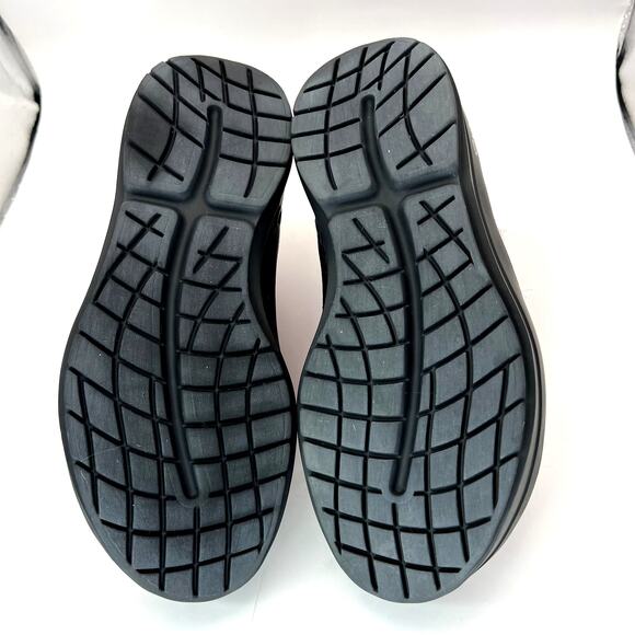 Oofos Oomega Londoner Boot Rosebud Red Insulated Wool Bootie Women 7 - Picture 6 of 8